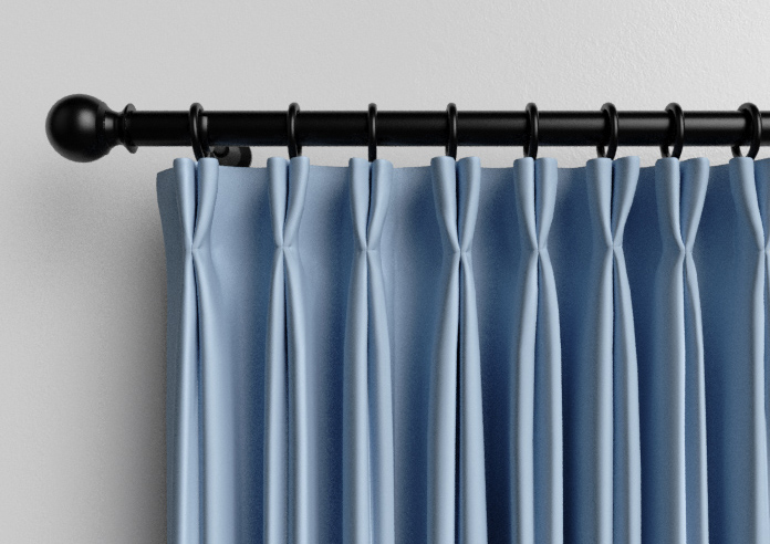 Menton, Tranquil Blue - Made to Measure Curtains - Image 10